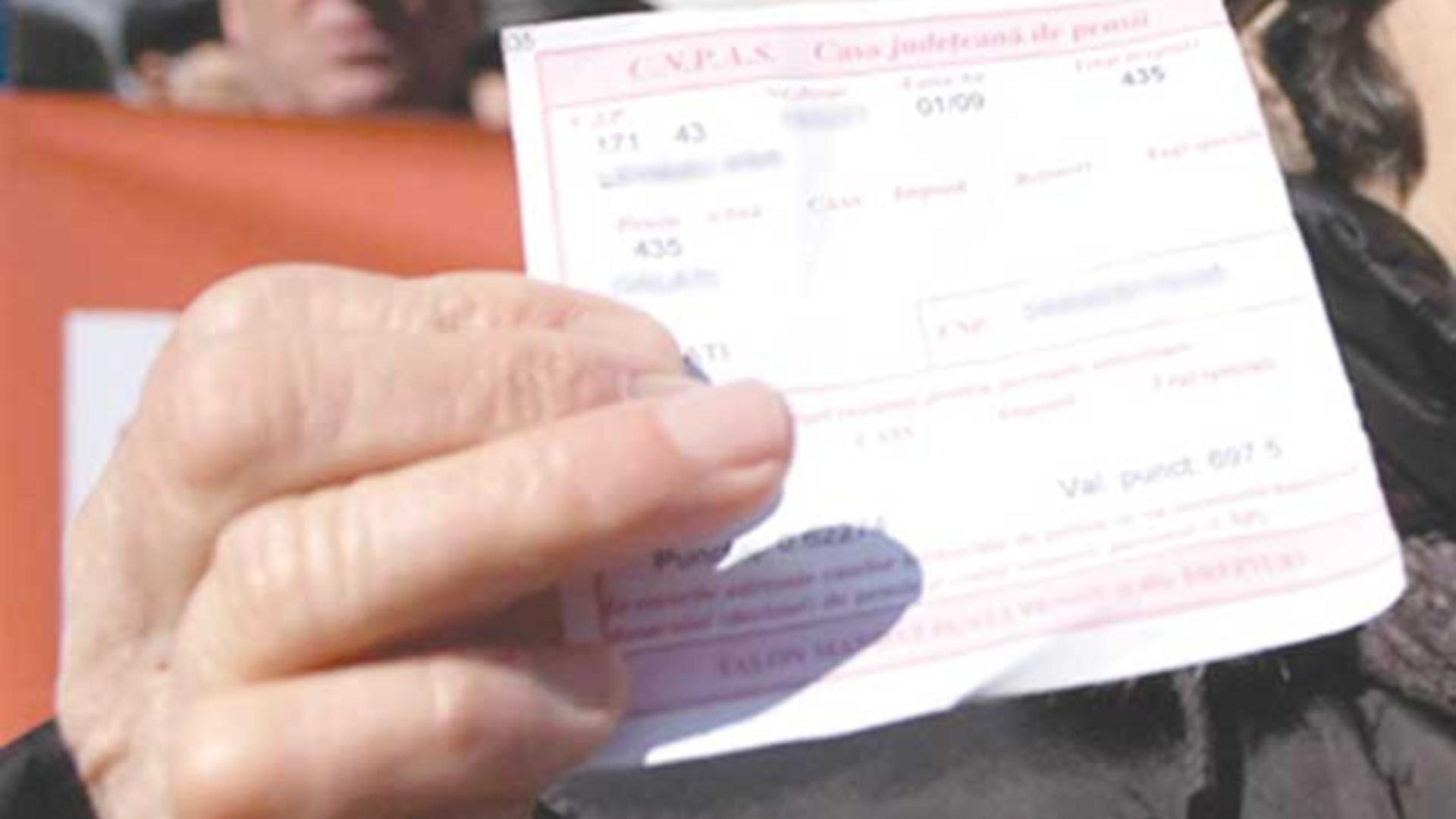 Pensionarii vor primi cuponul pe telefon aplicatia