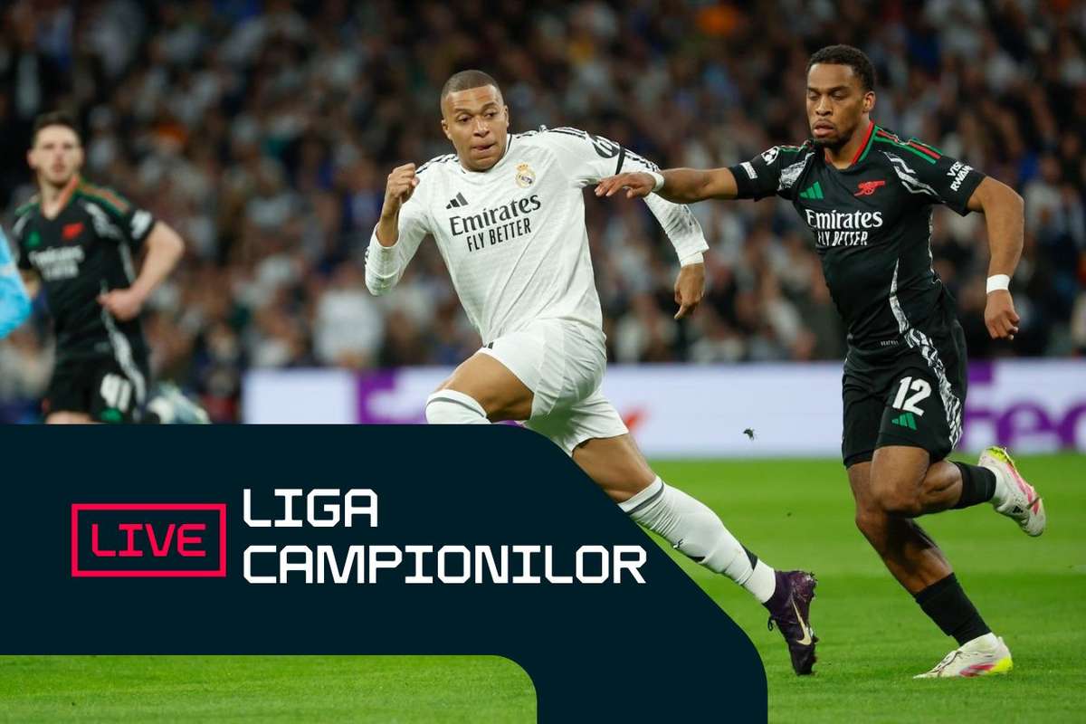 Liga Campionilor LIVE Doua goluri in 2 minute la Real Arsenal Bayern egaleaza Inter