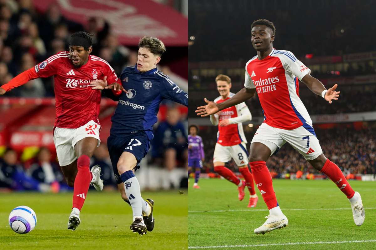 Man Utd infranta de revelatia Premier League Saka marcheaza pentru Arsenal