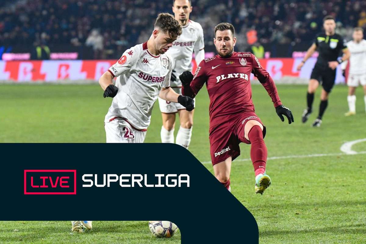 Superliga LIVE Egal in Gruia intre CFR si Rapid Otelul castiga la Botosani