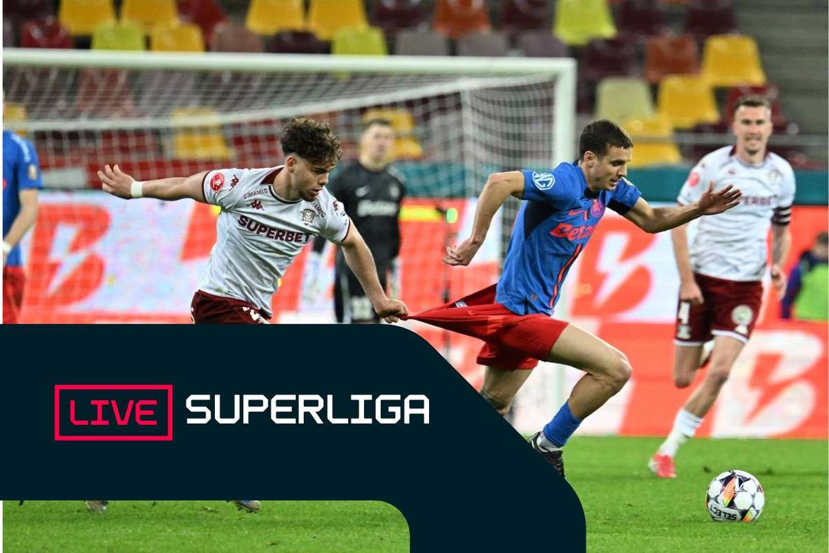 Superliga Live FCSB deschide scorul in Giulesti