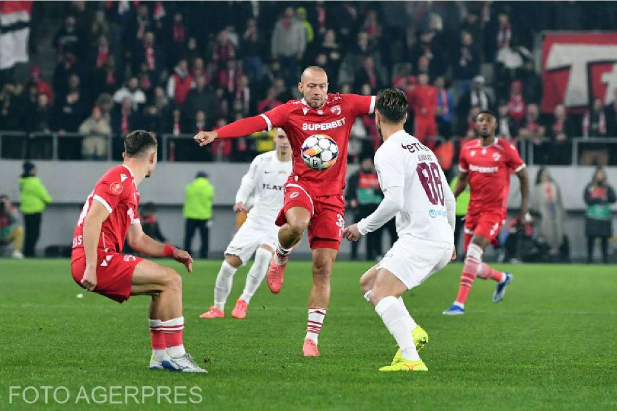 VIDEO Doua faze fixe au decis meciul Dinamo CFR Cluj