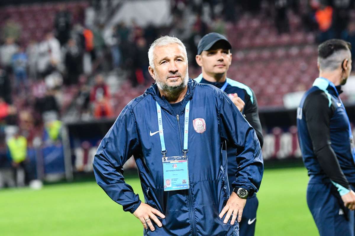 Dan Petrescu critica arbitrajul dupa meciul cu FCSB