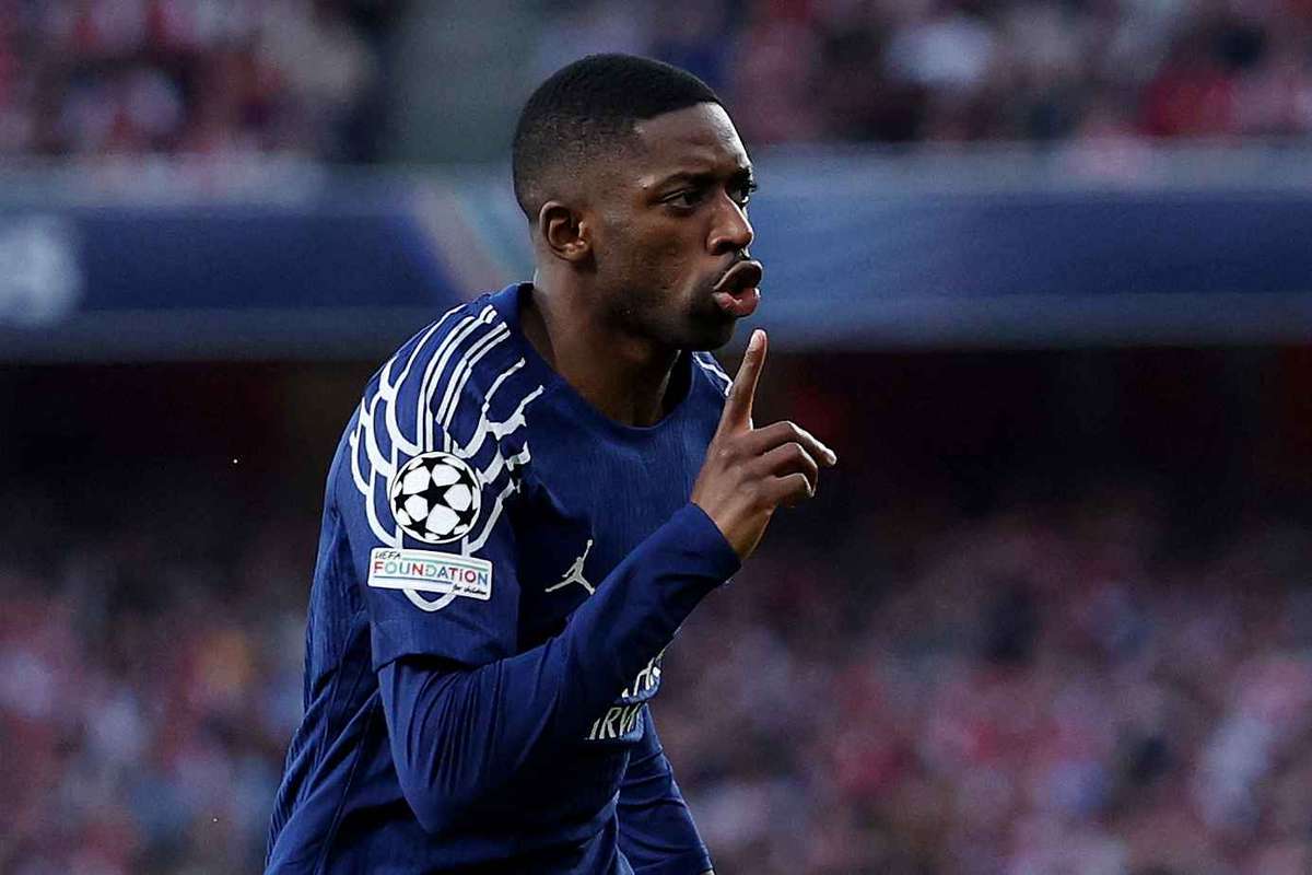 Ousmane Dembele star PSG jucatorul anului in Ligue 1