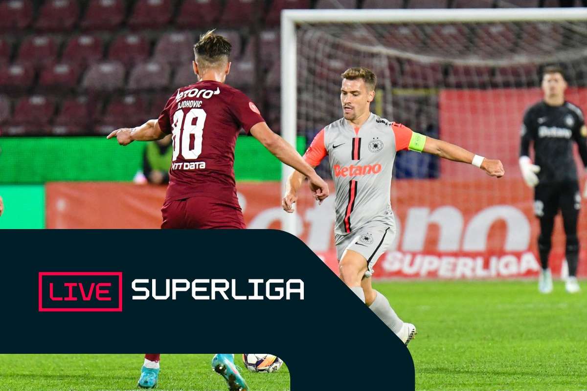 Superliga LIVE CFR Cluj FCSB campionii conduc dupa 19 secunde Eliminare pentru CFR
