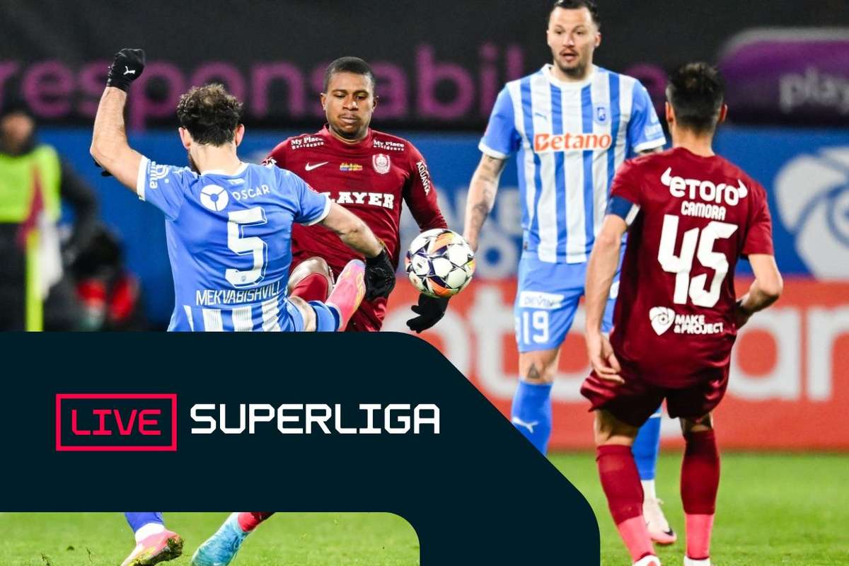 Superliga LIVE Univ Craiova CFR clujenii revin