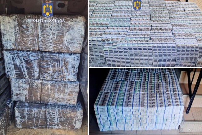 Afacere cu 150000 de tigari de contrabanda 10000 lei