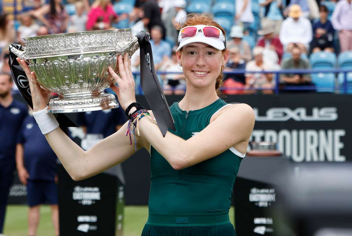 Maya Joint castiga titlul la Eastbourne opresc tentativa Alexandrei Eala