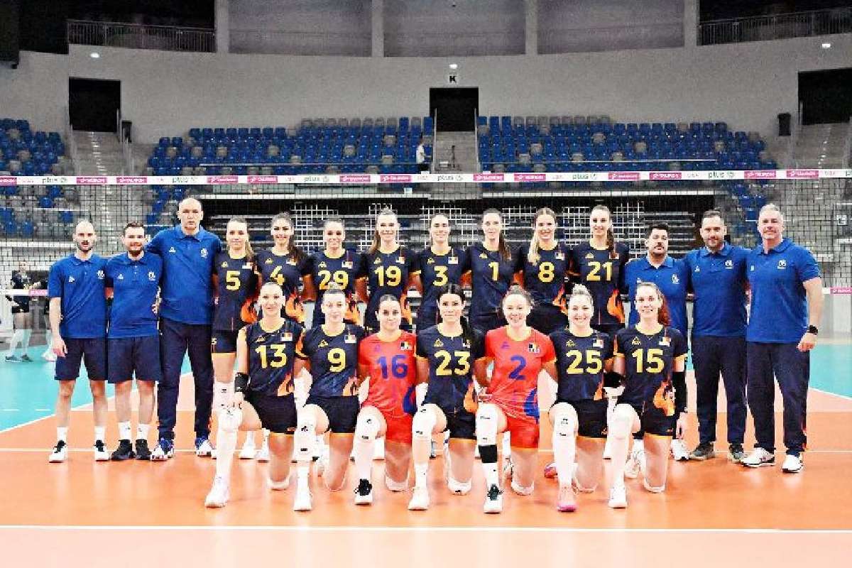 Nationala feminina de volei a Romaniei a inceput bine in Golden League
