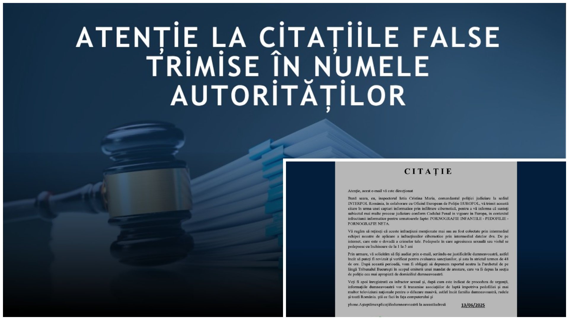 Nu te lasa pacalit de uniforma citati false online