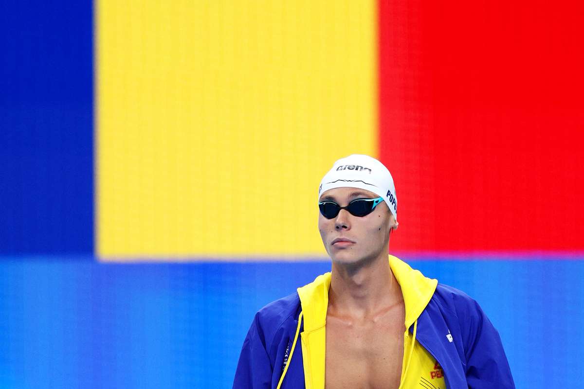 Record european David Popovici castiga a doua medalie de aur