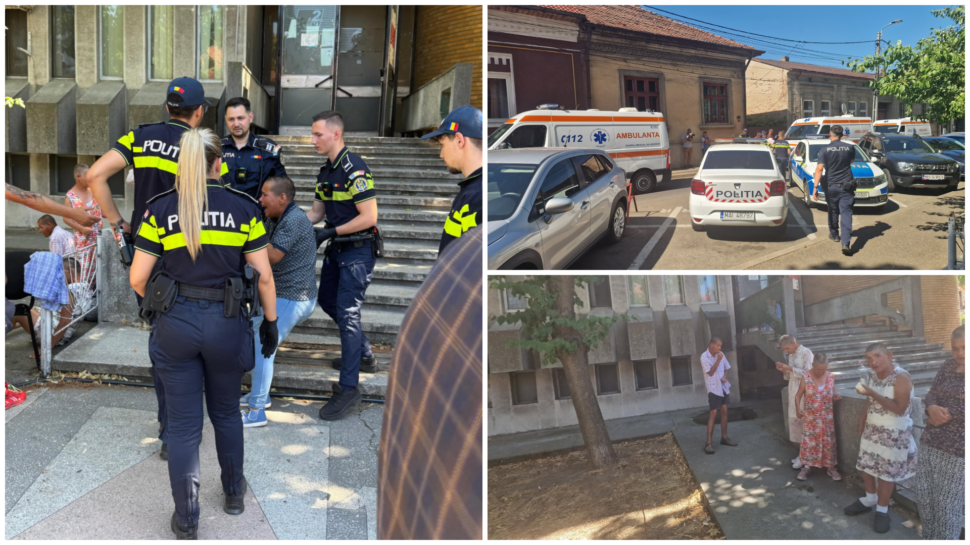 Bihor i a salvat Mehedinti i a abandonat bolnavi psihici pe strada