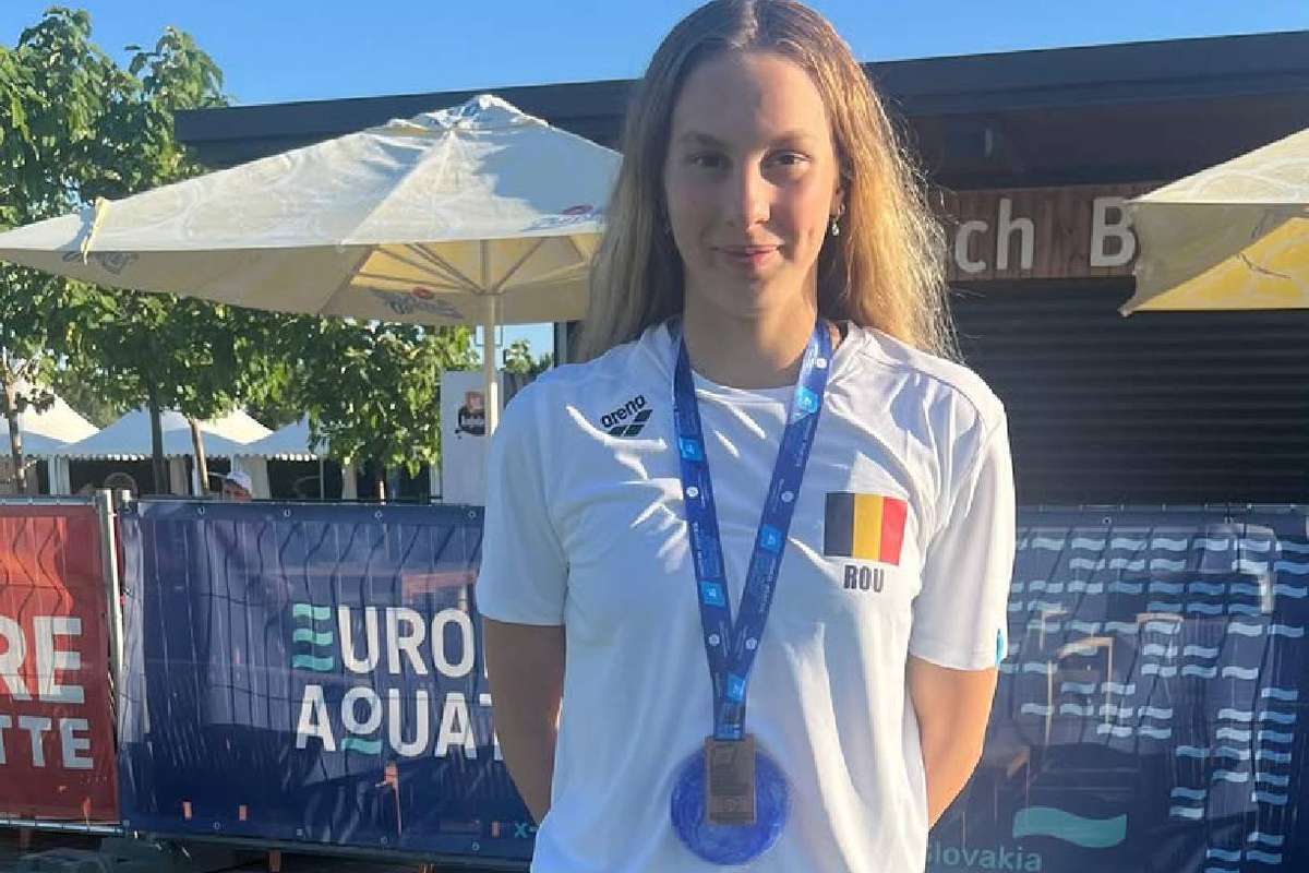 Daria Silisteanu medalie de bronz la Europenele juniori