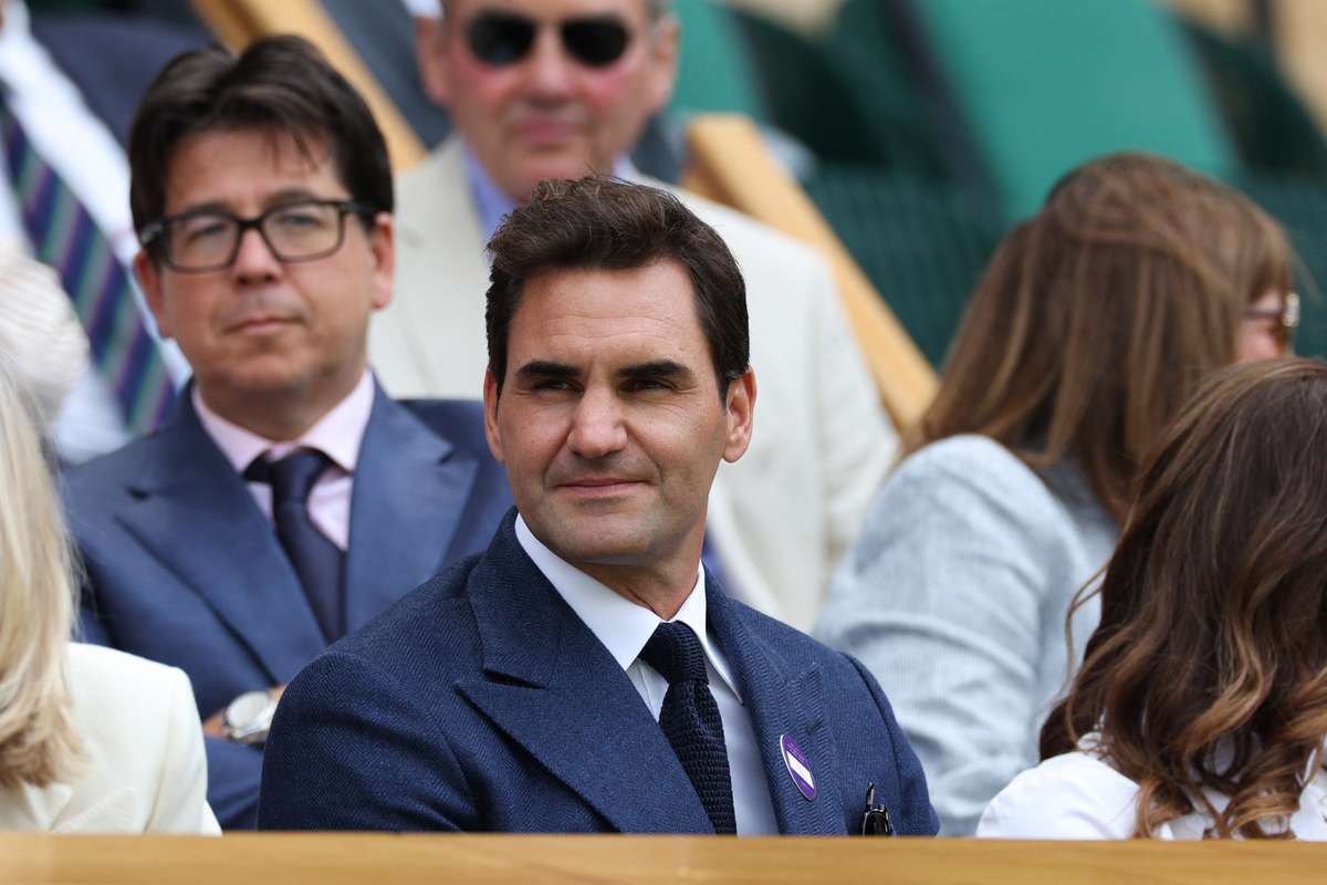 Federer in loja regala de la Wimbledon Jucatorii preferati ai elvetianului