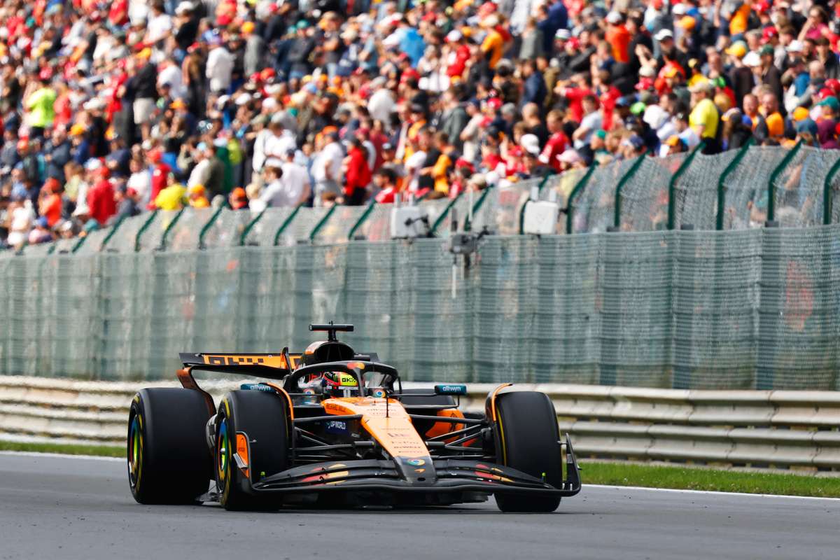 Piastri castiga Marele Premiu al Belgiei Norris si Leclerc pe podium