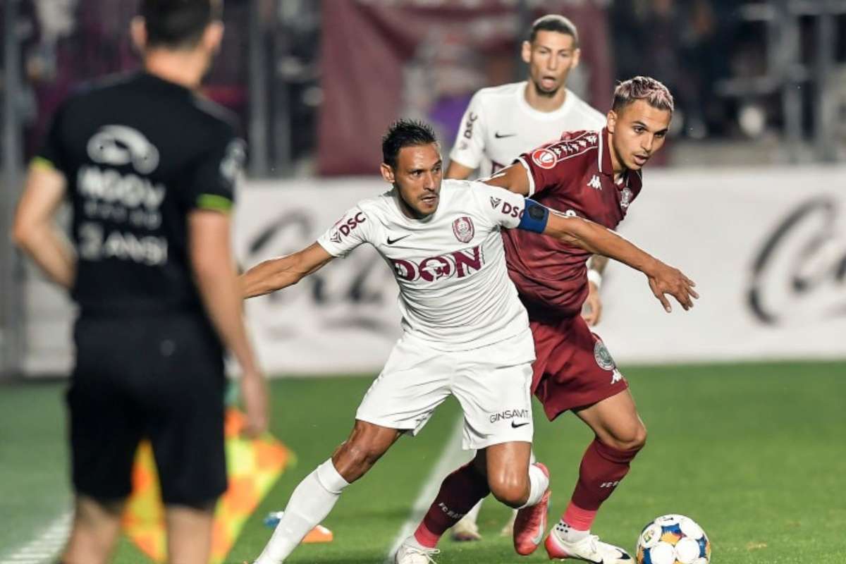 Rapid si CFR Cluj impart puncte in derby ul feroviar
