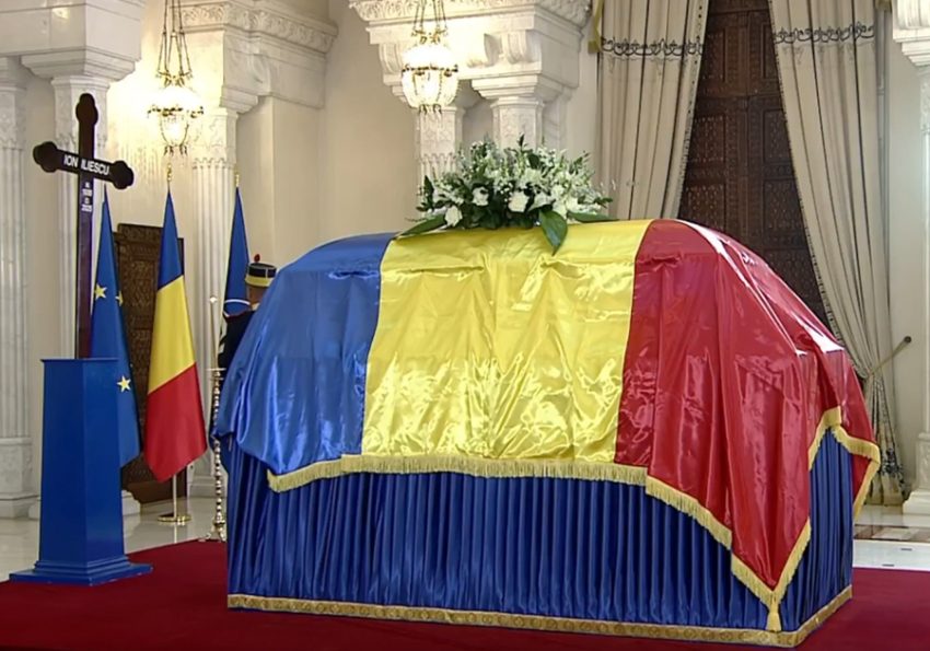 LIVE Ceremonia funerara de stat a lui Ion Iliescu