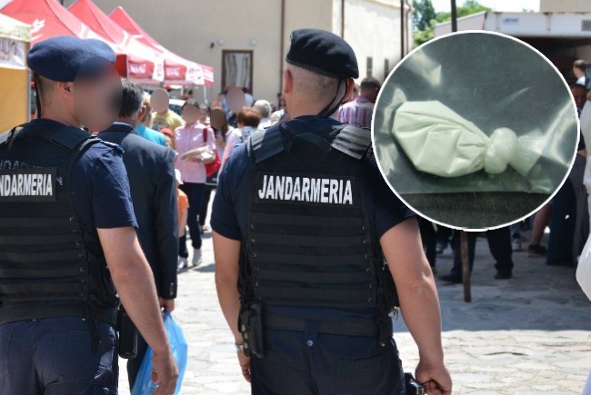 Oradean arestat cu droguri in timpul procesului