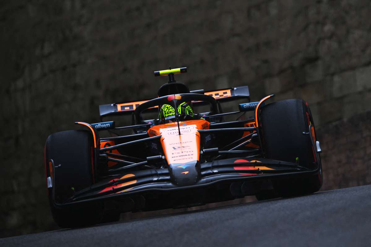 Lando Norris a dominat a treia sesiune de antrenamente la Baku