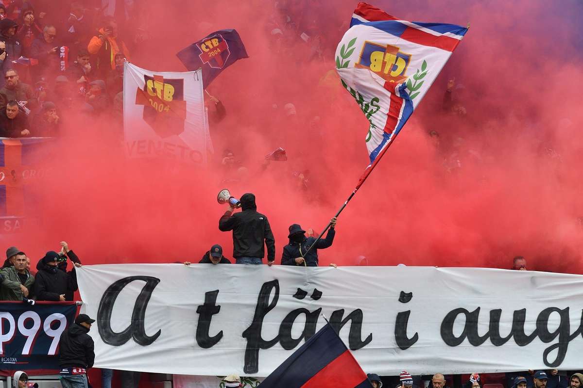 Bologna ar putea avea mai multi ultrasi dect FCSB