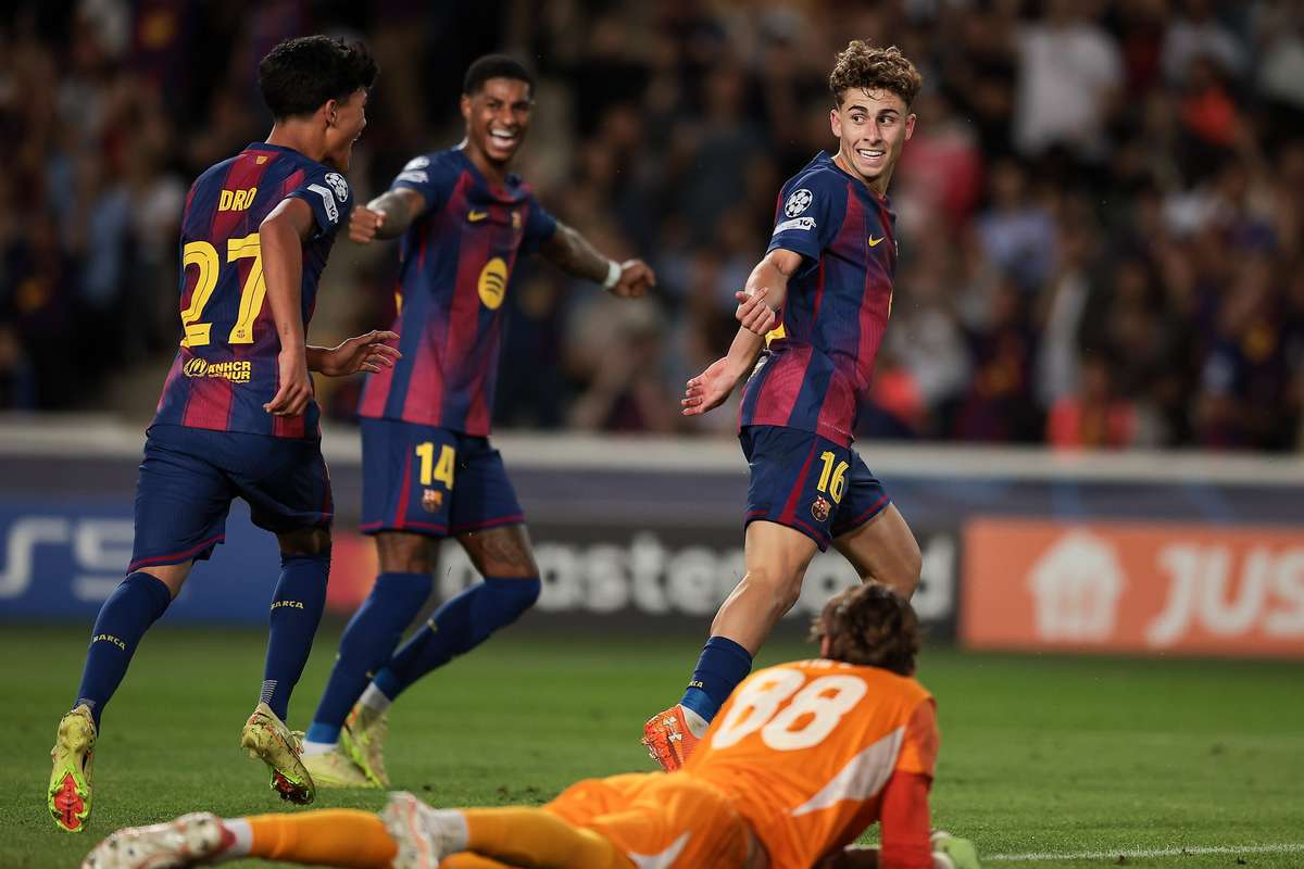 Fermin Lopez revelatia Barcelonei in Liga Campionilor