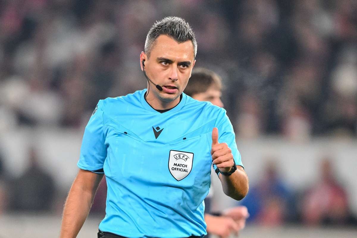 Arbitru Horatiu Fesnic la meciul Andorra Albania