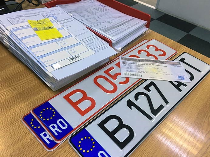 Inmatricularea auto se face integral online