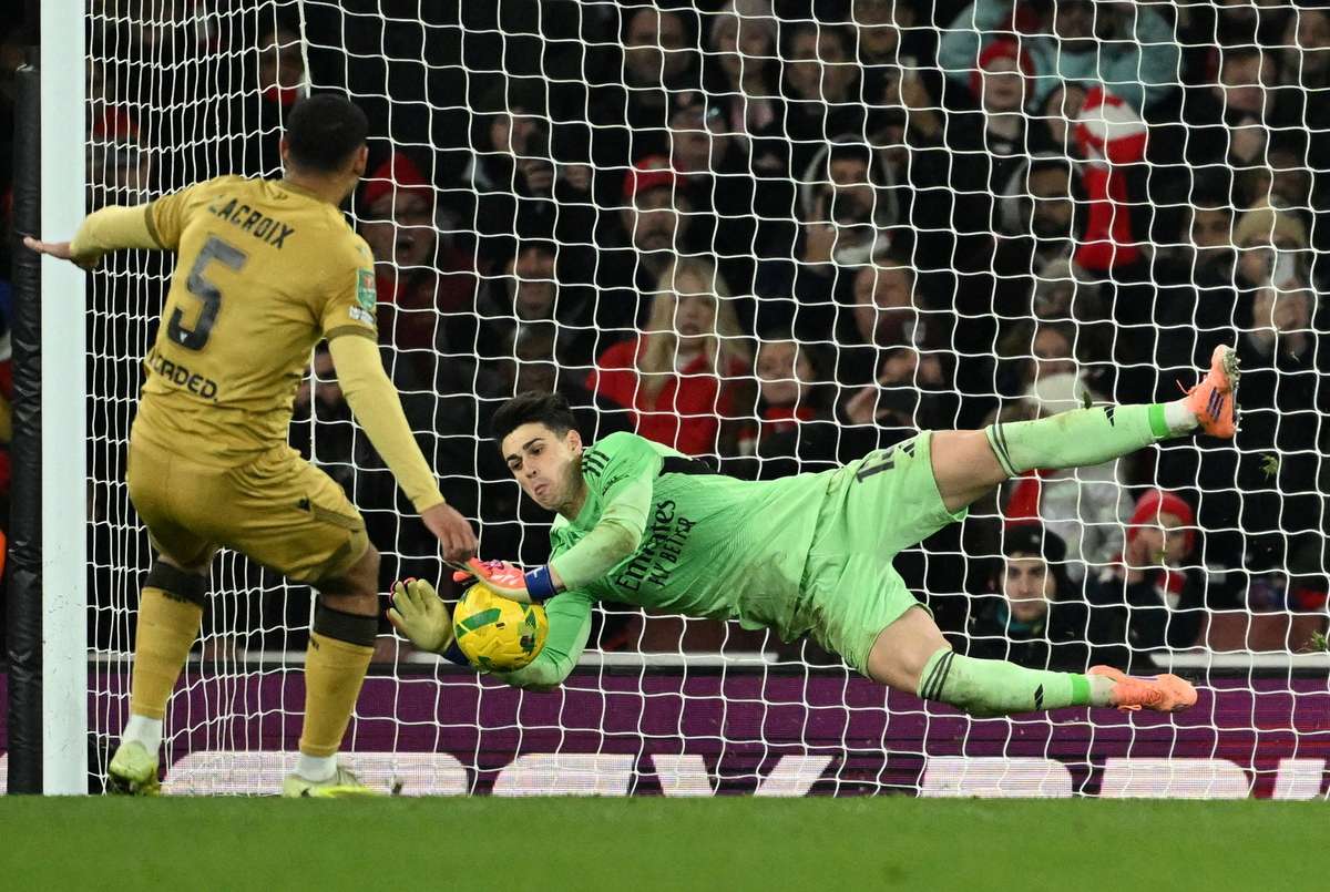 Portarul lui Arsenal Kepa explica parada decisiva