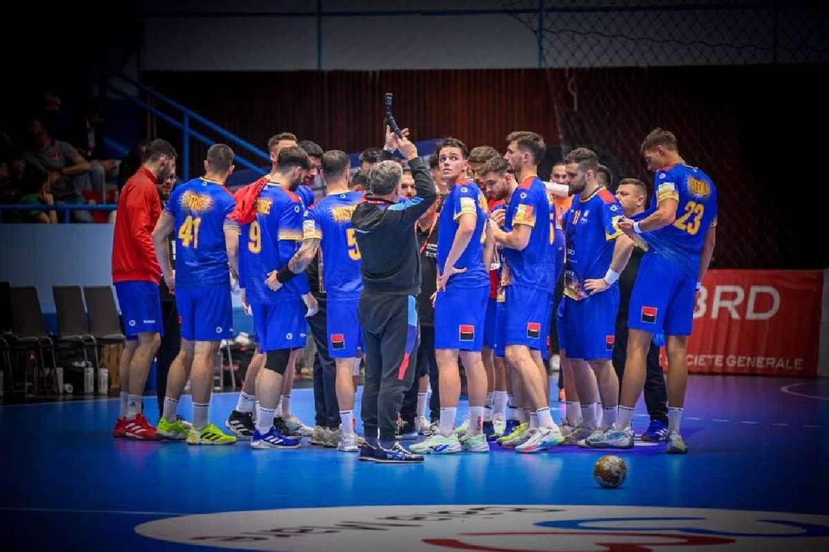 Nationale masculine de handbal a pierdut primul test inainte de Euro
