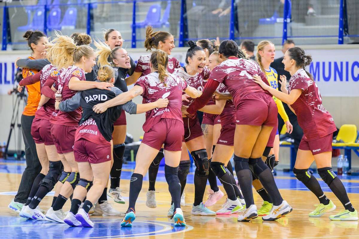 Rapid Bucuresti castiga prima victorie in grupele Ligii Europeane EHF