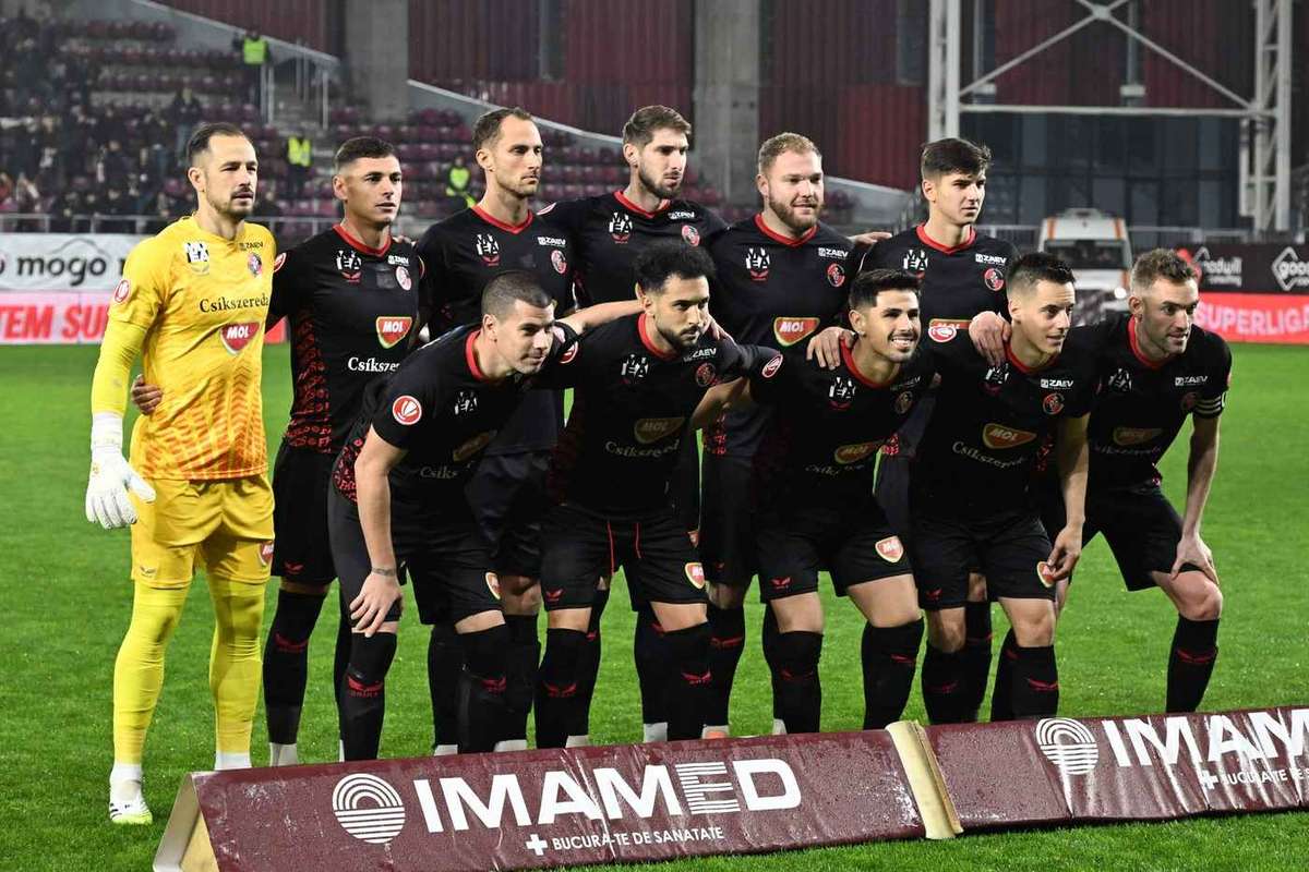 Csikszereda FC Hermannstadt se confrunta doua echipe aflate in dificultate