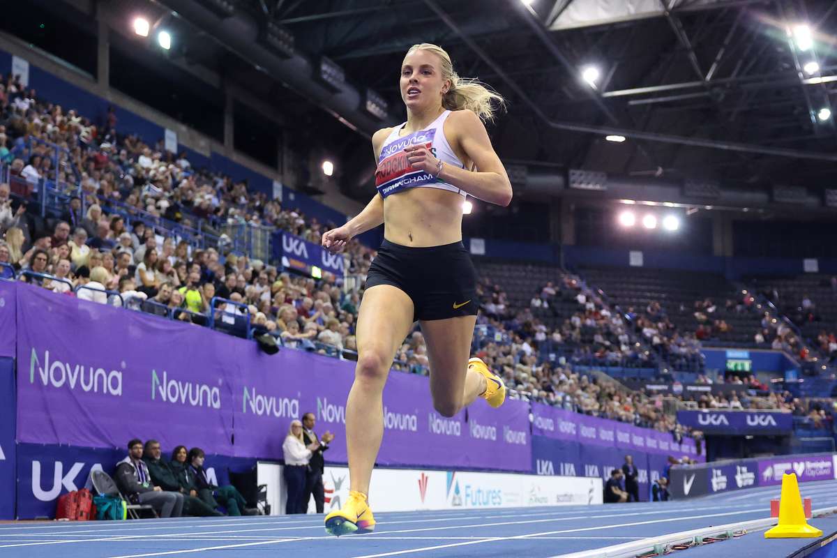 Keely Hodgkinson Fata de Aur a britanicilor a stabilit un nou record mondial la 800m in sala