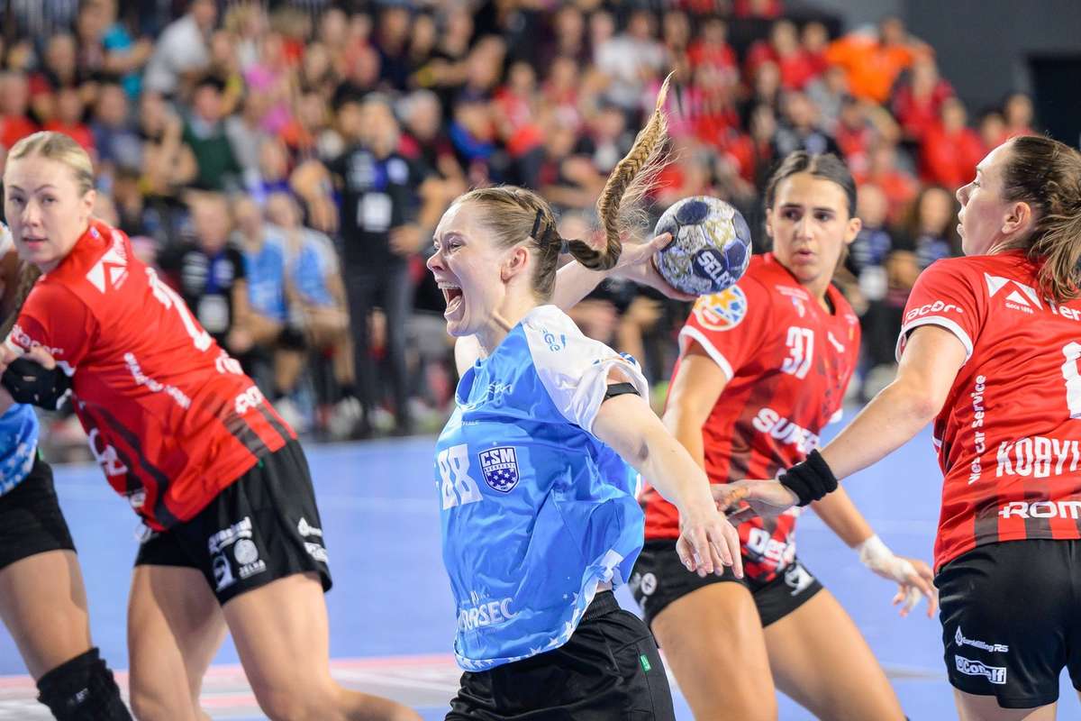 CSM Bucuresti se preda in campionat Gloria Bistrita contender principal pentru titlu