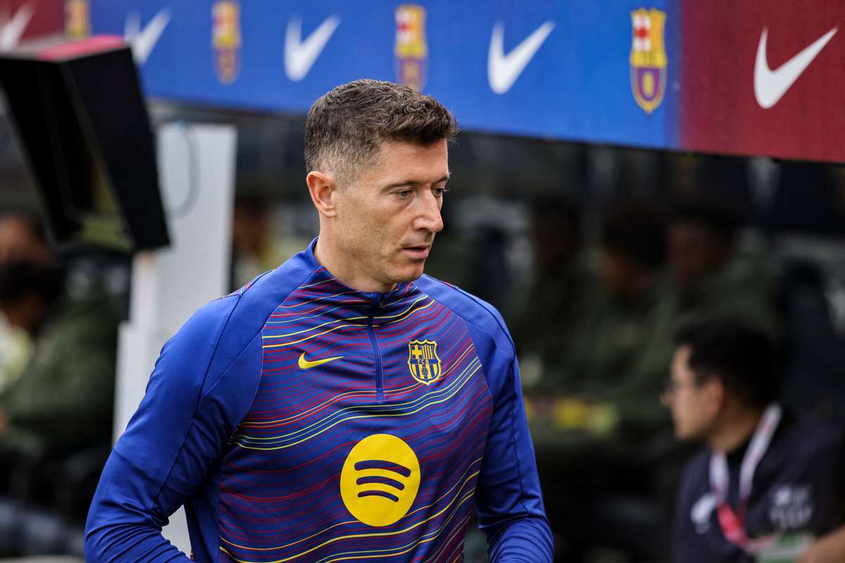 Lewandowski se antreneaza cu masca de protectie si ar putea reveni impotriva celor de la Athletic Bilbao
