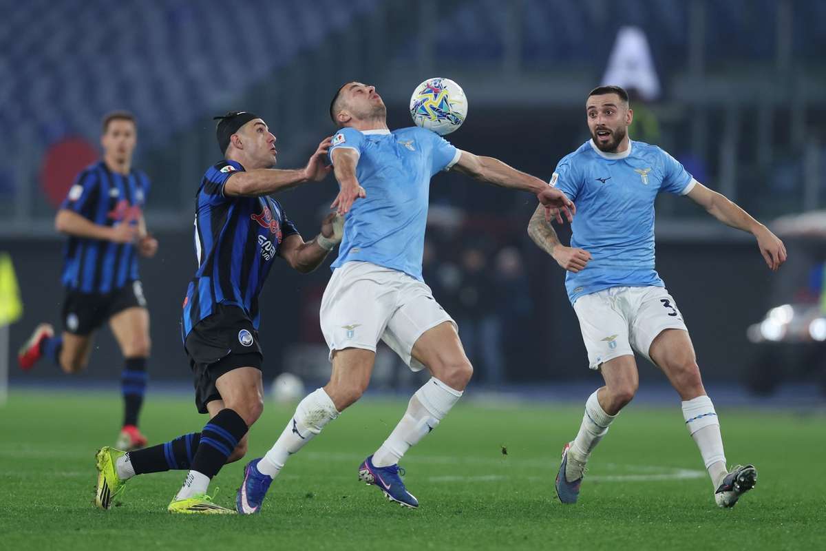 Patru goluri in Lazio Atalanta Duel impresionant in prima mansa a semifinalelor Cupei