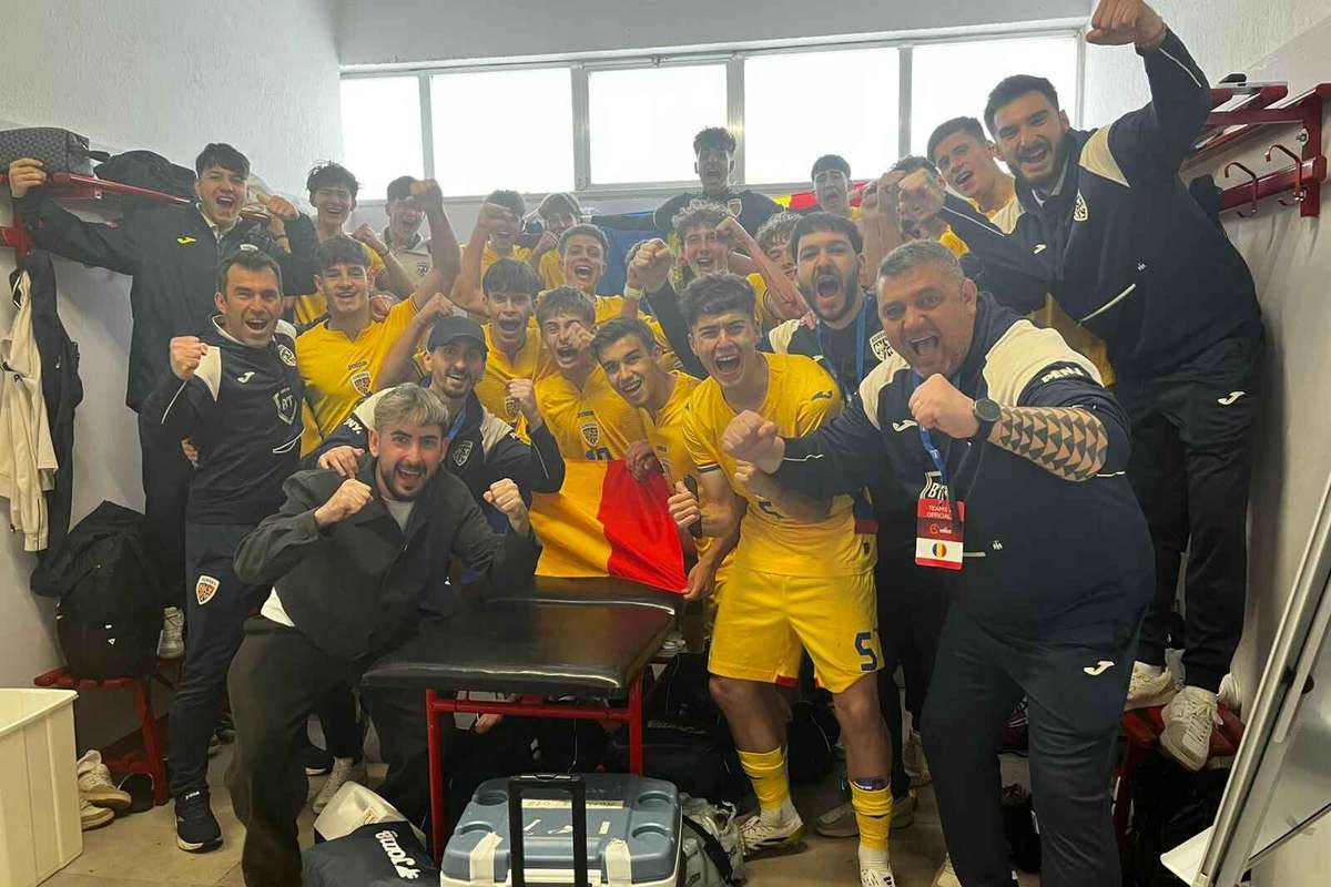 Romania U17 mentine parcursul impecabil victorie impotriva Portughezei si ocuparea primului loc in grupa