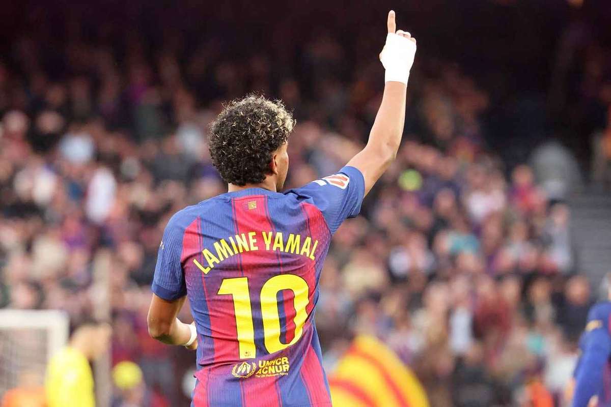 record doborat lamine yamal cel mai tanar jucator care marcheaza un hat trick pentru barcelona in laliga