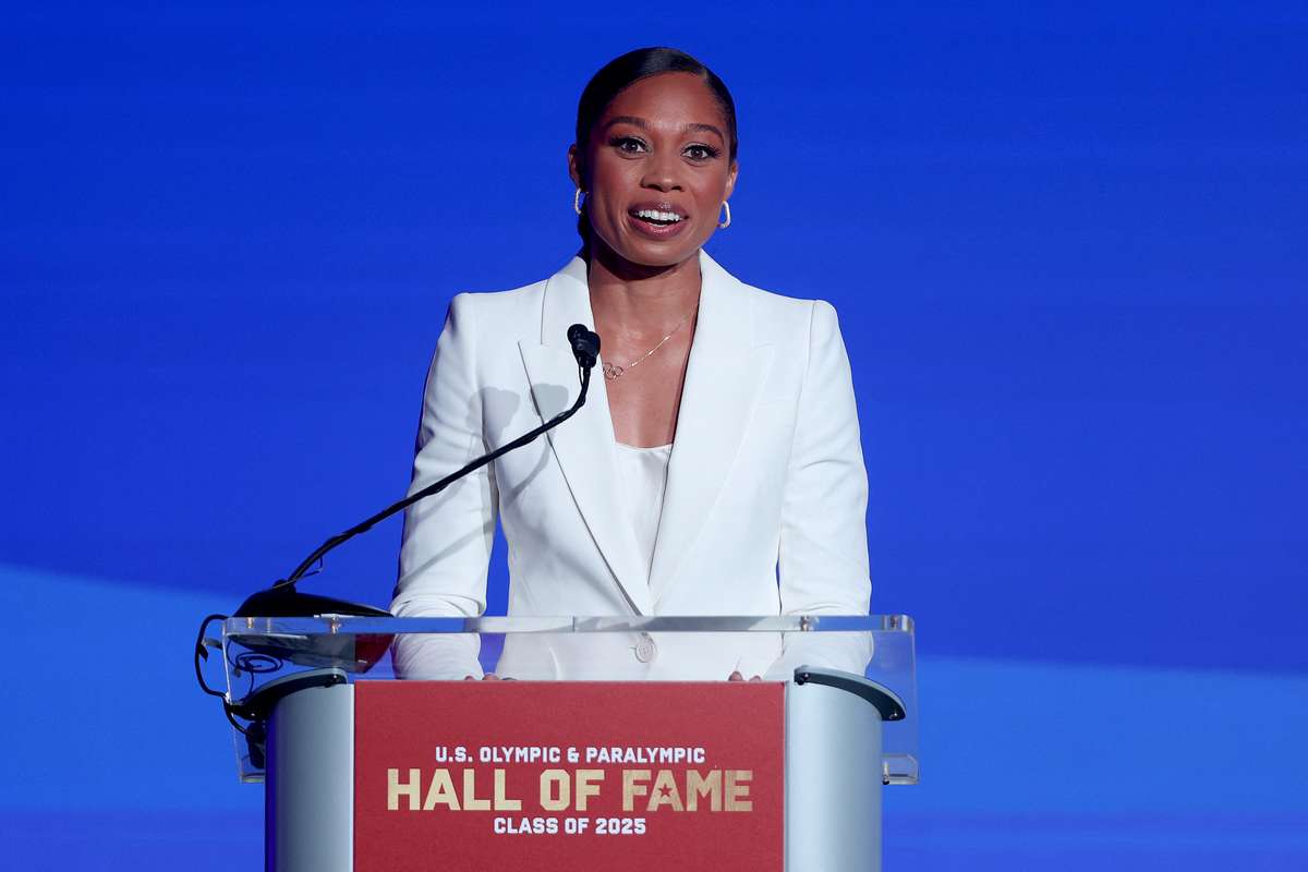 Legenda sprintului la 200 m Allyson Felix isi propune sa revina la Jocurile Olimpice de la Los Angeles