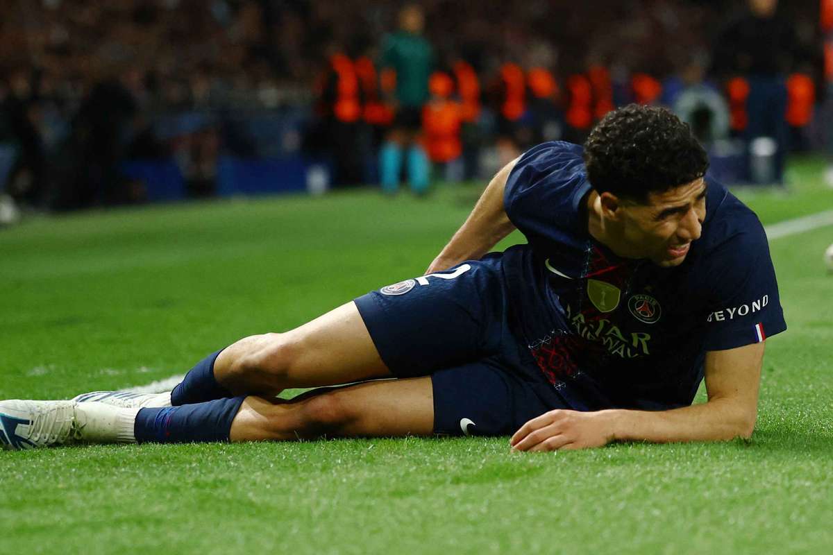 Pierderea semnificativa pentru PSG Hakimi nu va fi prezent in meciul de retur cu Bayern