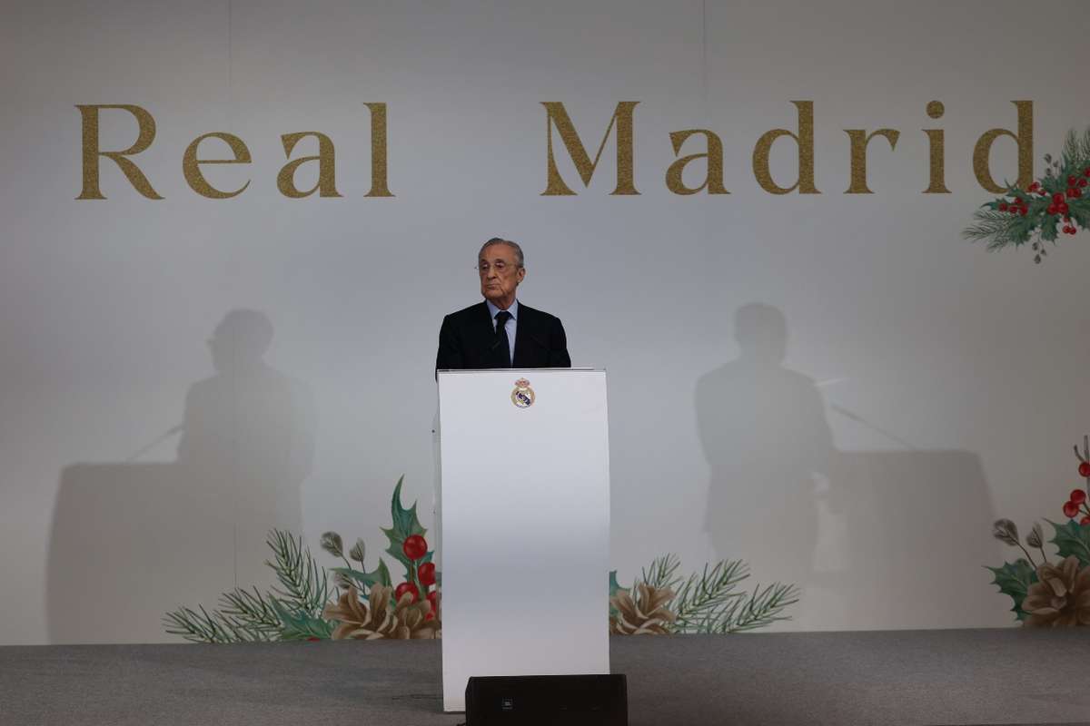 Presedintele Real Madrid Florentino Perez inainte de meciul de retur cu Bayern Munchen Aici nimeni nu se da batut