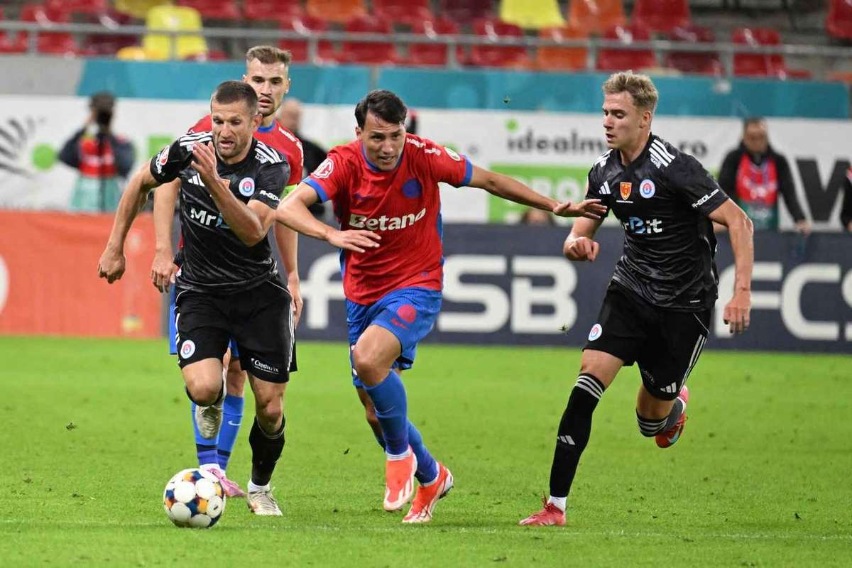 transmisie in direct fcsb otelul galati cinci schimbarui efectuate de radoi