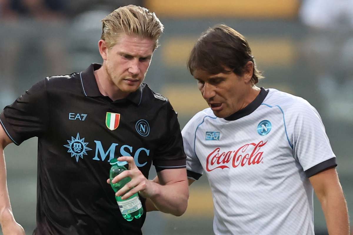 Kevin De Bruyne nu a avut milă de Antonio Conte! Belgianul ar putea părăsi Napoli. 2 Kevin De Bruyne nu a avut mila de Antonio Conte Belgianul ar putea parasi Napoli