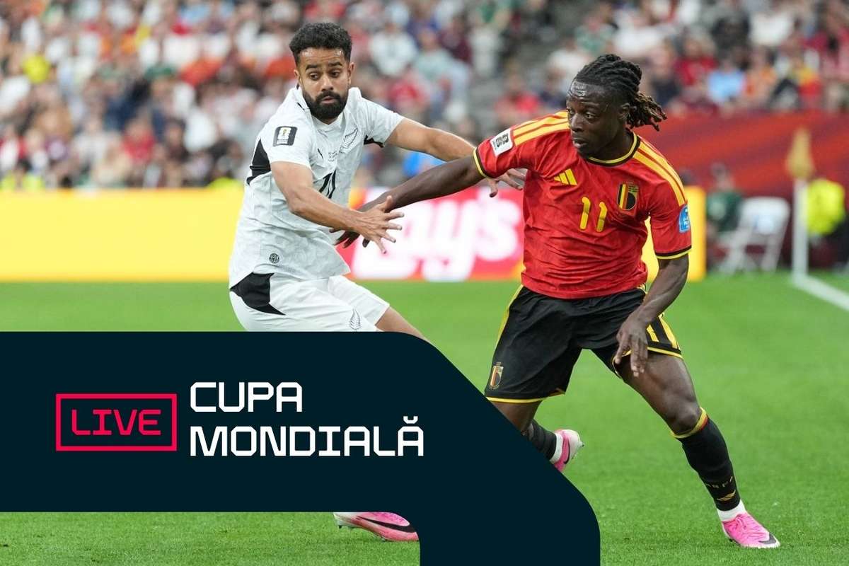 Cupa Mondiala 2026 LIVE ziua 17 Belgia obligata sa invinga Egipt si Iran la egalitate