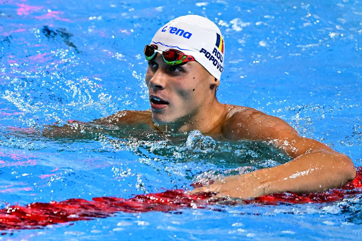 David Popovici a stralucit la Roma Medalie de aur si record la Settecolli