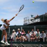 Finalista de la French Open eliminata de la Wimbledon dupa ce a cazut in timpul unui punct in meci