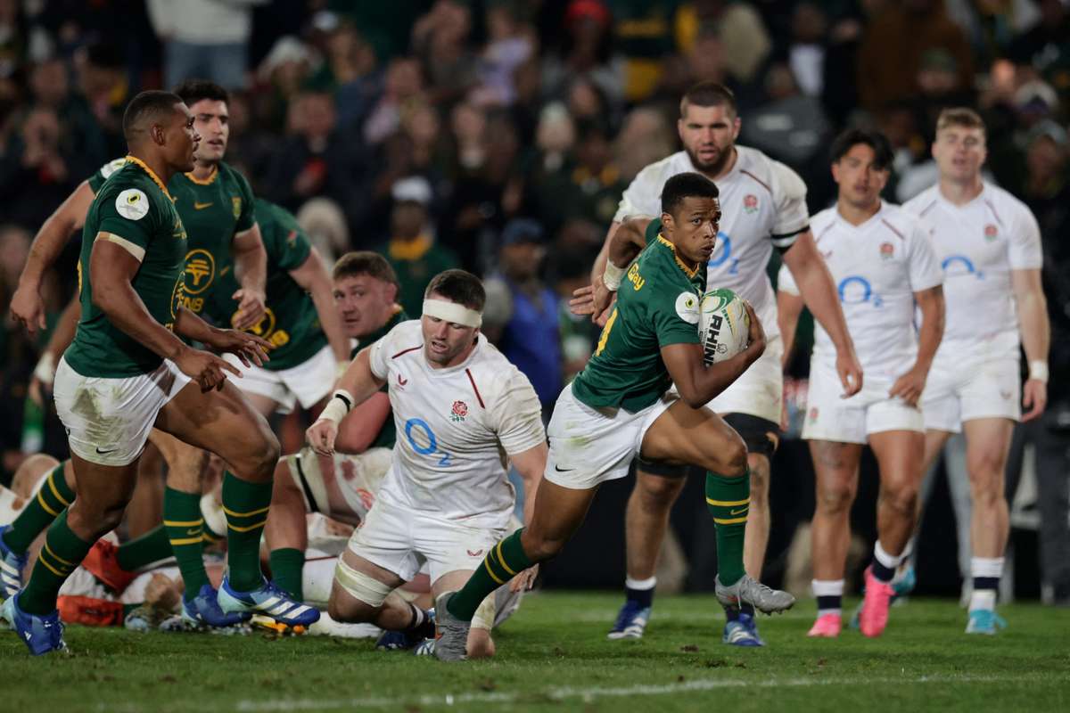 Springboks înscriu șapte eseuri și înving Anglia cu 45-21 în Campionatul Națiunilor 2 Springboks inscriu sapte eseuri si inving Anglia cu 45 21 in Campionatul Natiunilor