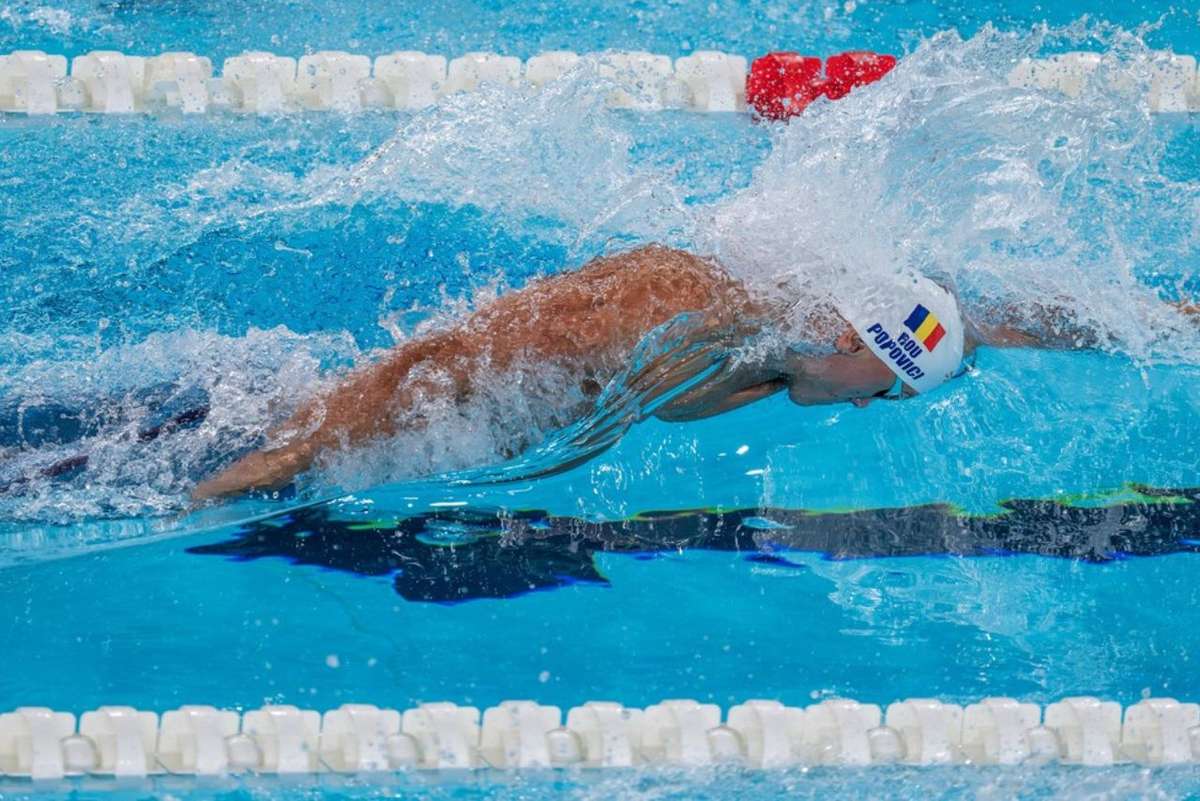 se apropie finala david popovici concureaza pentru medalii la proba de 200m liber la campionatul european din paris