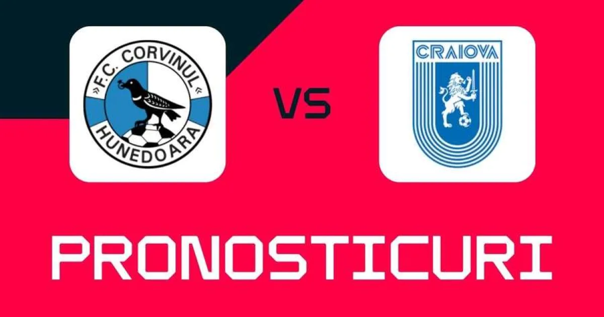 Corvinul - Universitatea Craiova: Ponturi, pariuri și cote