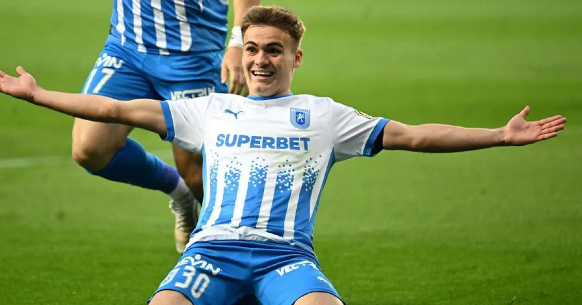 Universitatea Craiova are cel mai valoros jucător din Superliga. Cum arată podiumul 2 Universitatea Craiova are cel mai valoros jucător din Superliga. Cum arată podiumul