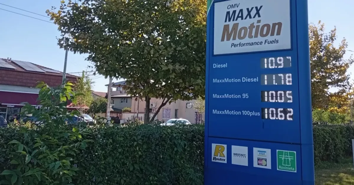 Acciza redusă la motorină, prelungită. Cât costă benzina și motorina pe 1 octombrie